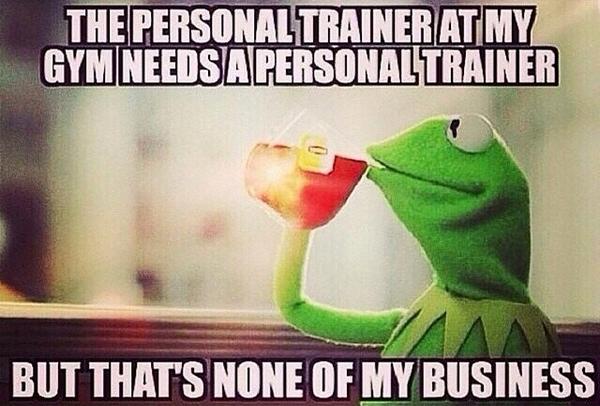 need a personal trainer